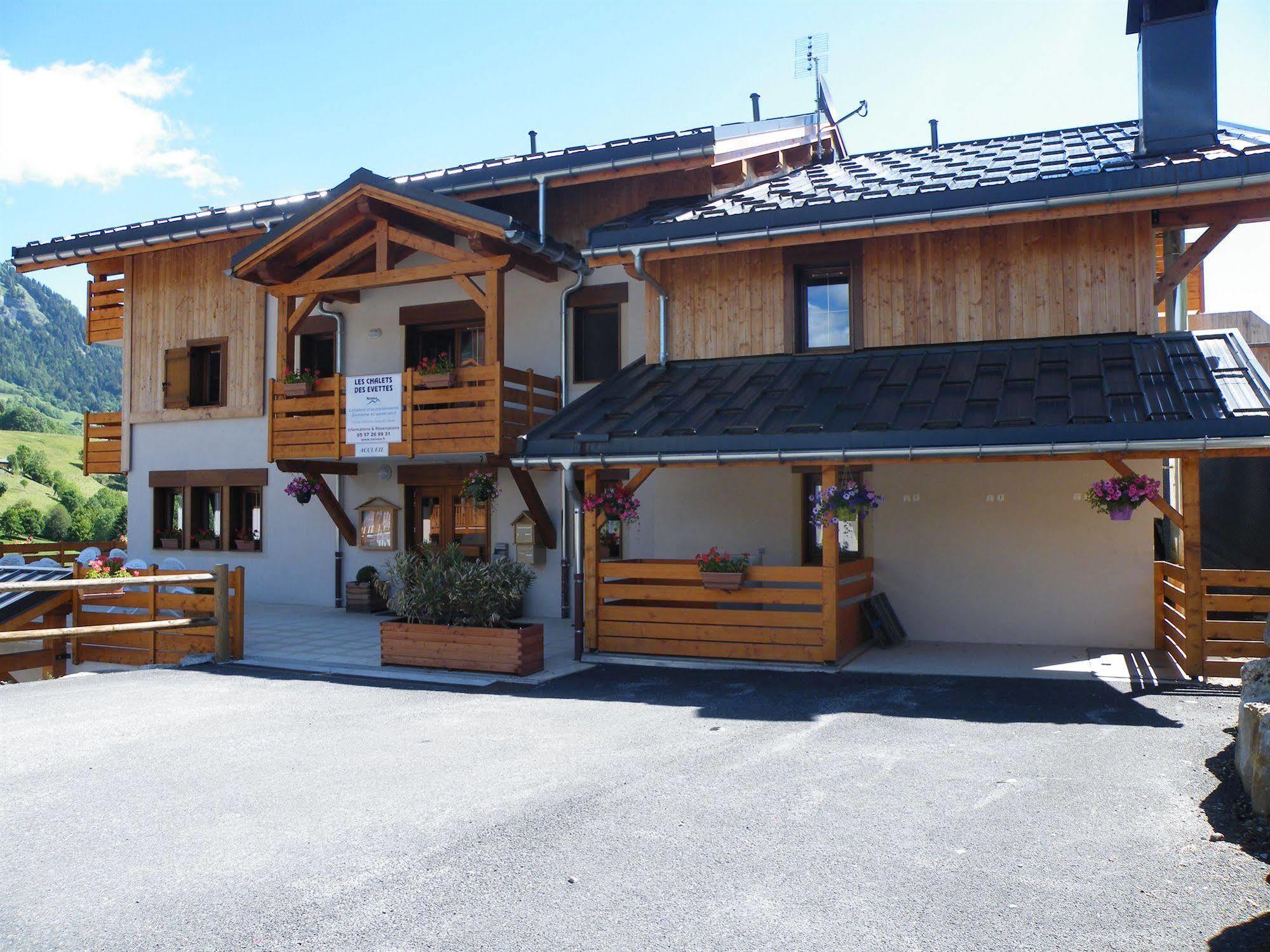 Residence Nemea Les Chalets Des Evettes Flumet Exterior photo